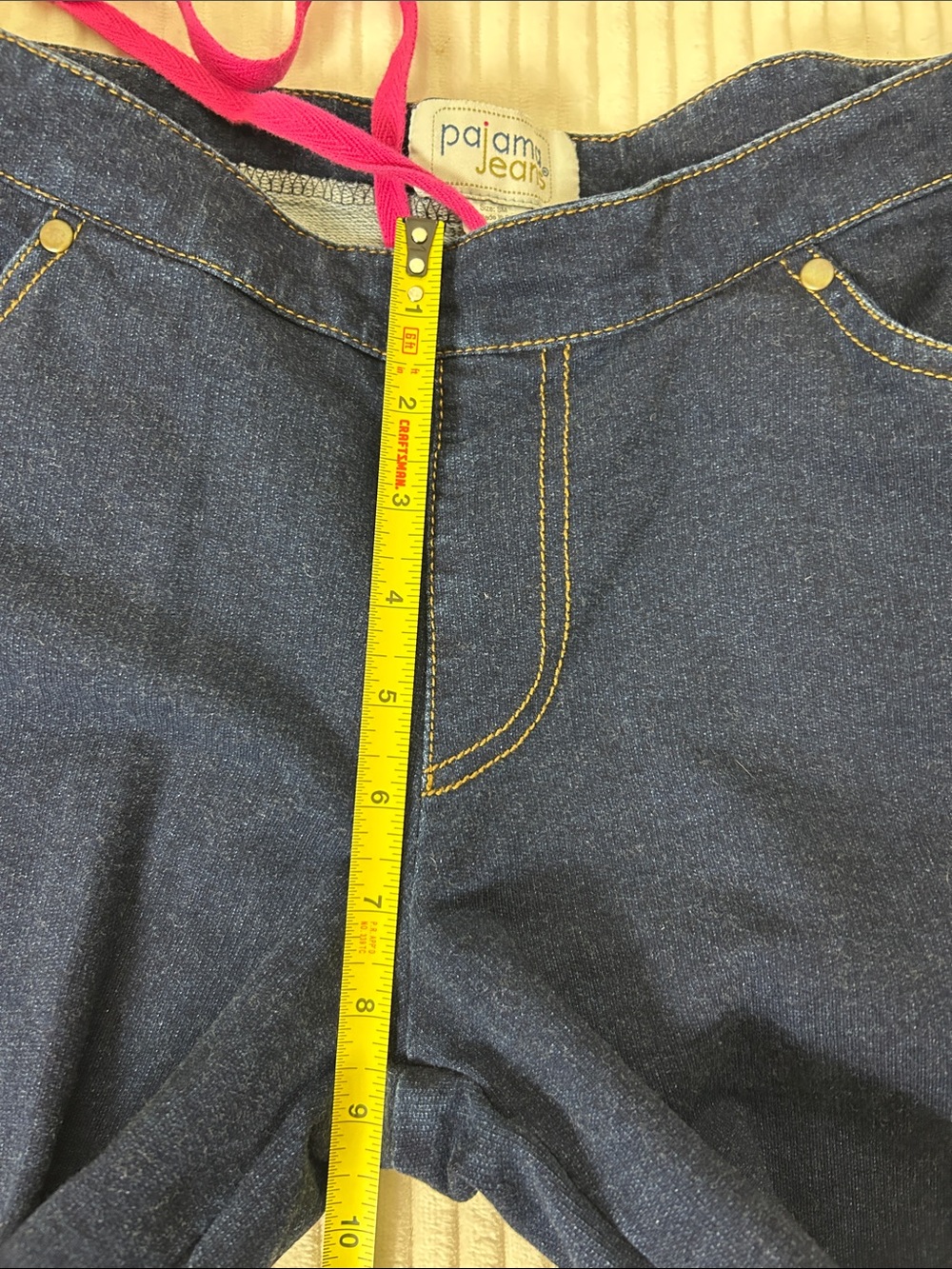 PajamaJeans Bootcut soft pull on Jeans small - Picture 8 of 9